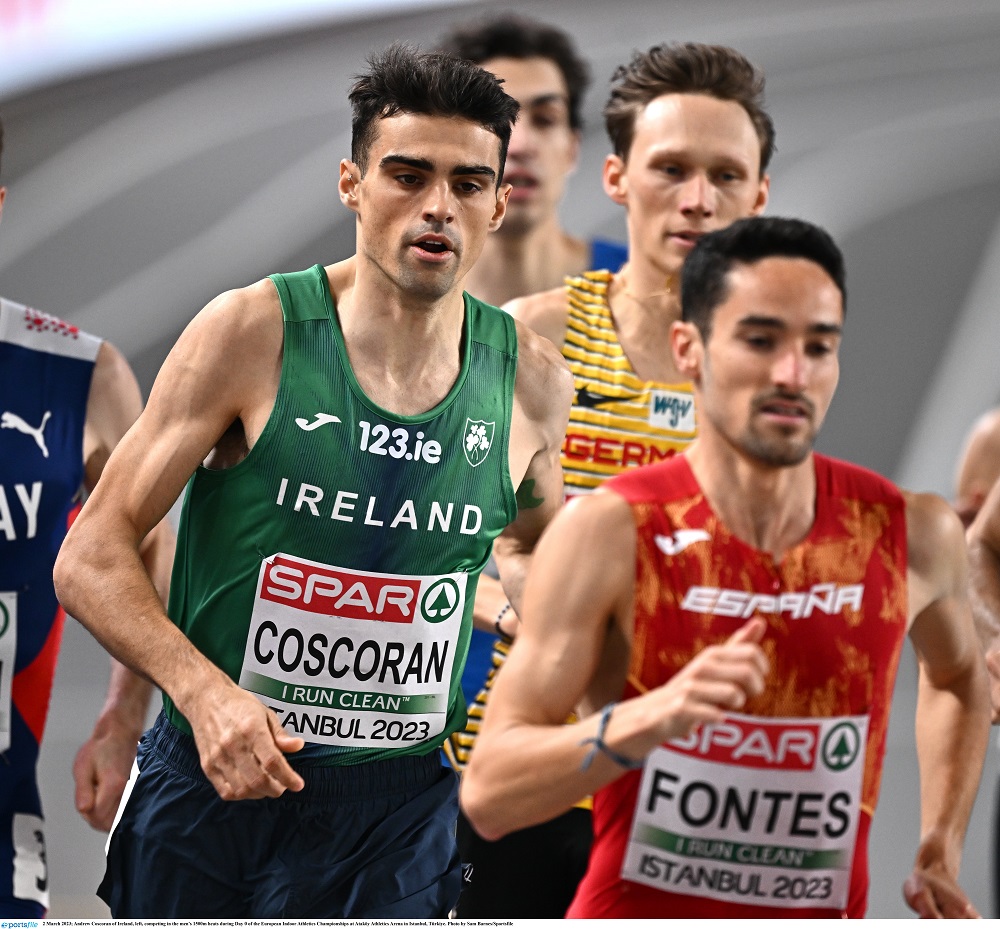 New 1500m national records for Coscoran and Griggs
