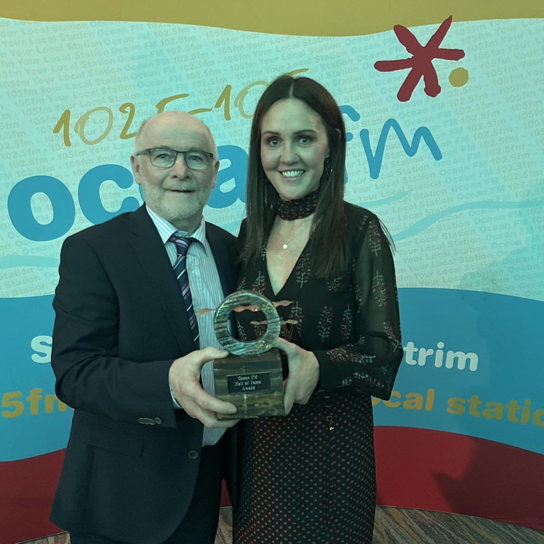 Mary Cullen inducted into Hall of Fame at Ocean FM Awards