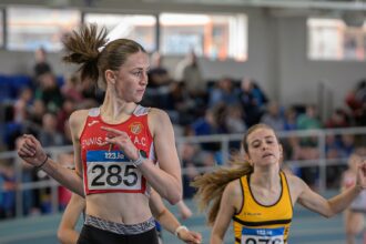Mannion and Renton star in 800m finals at National Juvenile Indoors